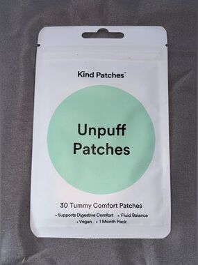 Kind Patches- Unpuff Patches - Mint Green Tummy Comfort (1 Month Pack)